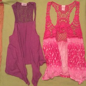 Crochet Cotton Vest Bundle